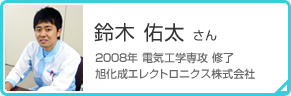 鈴木 佑太 さん